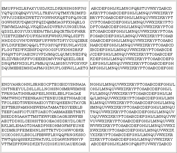KryptosTranscript