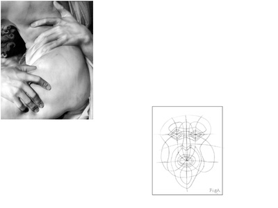 Bernini's Proserpina. Often admired for the way marble is made into flesh. | A diagram of 3d facial topology edge loops.